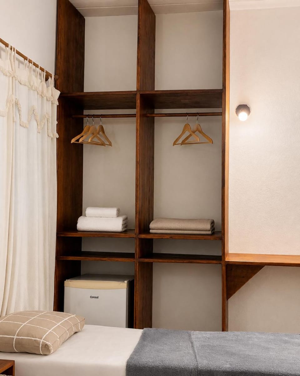Bed, Bathroom, Photo of the whole room, Bedroom, towels, wardrobe