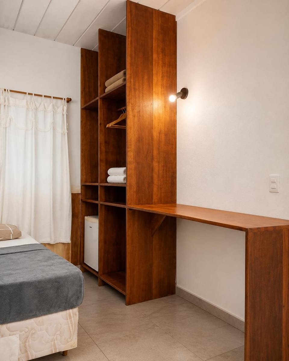 Bed, Photo of the whole room, Bedroom, hair dresser, wardrobe