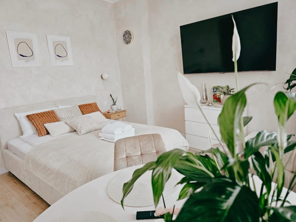 Communal lounge/ TV room, Bed, TV and multimedia, Photo of the whole room, Evening entertainment, Bedroom