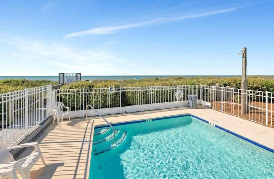 View (from property/room), Balcony/Terrace, Pool view, Swimming pool