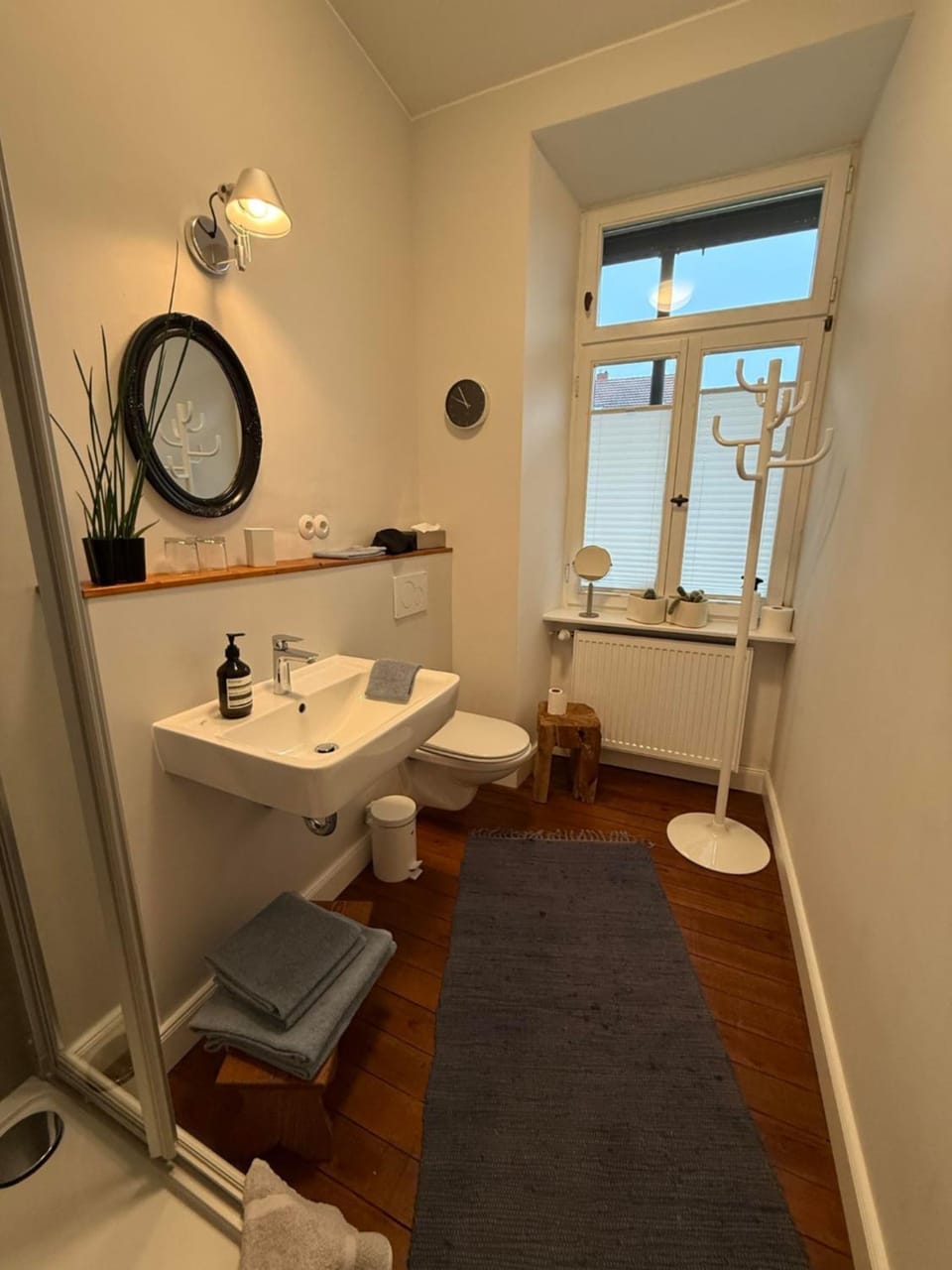 Toilet, Bathroom, towels