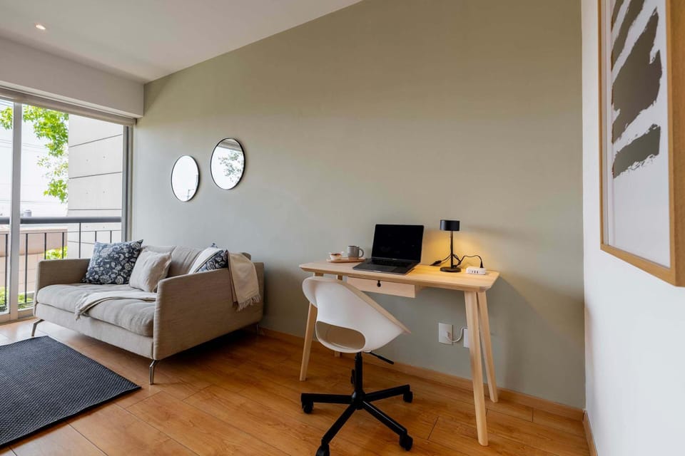 Capitalia 1BR Escape w Parking & Gym House in Mexico City