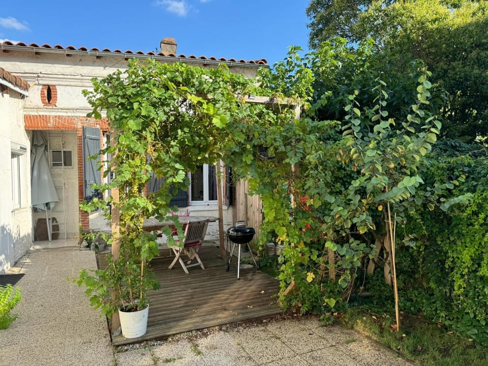 Property building, Patio