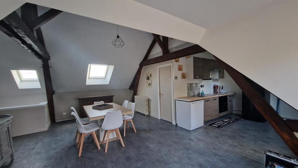 Kitchen or kitchenette, Dining area, oven, stove