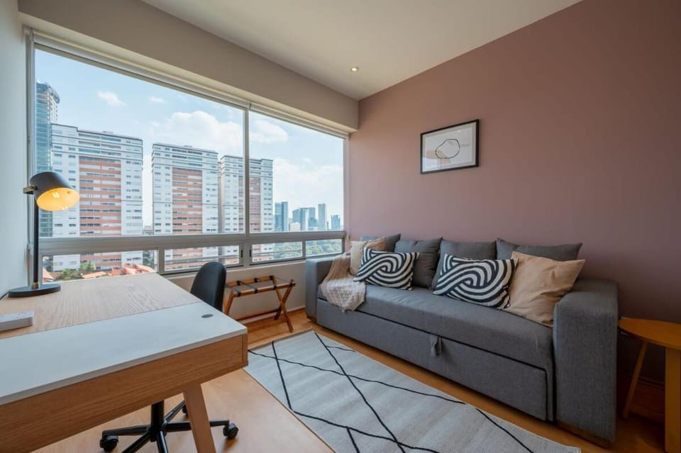 Capitalia 3BR Condo with Parking gym & Terrace House in Mexico City