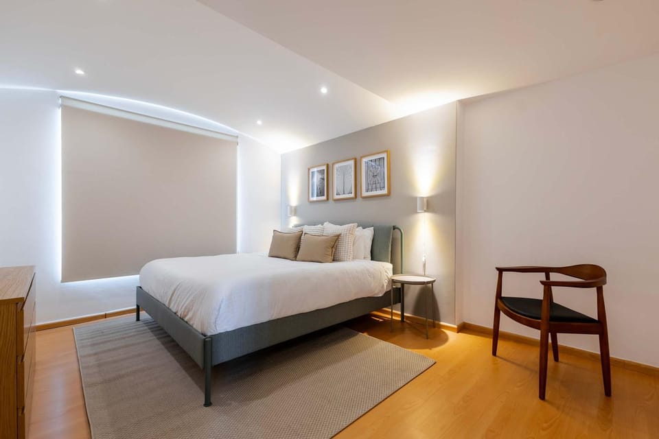 Capitalia Nature-Inspired Stay w Garden & Gym Apartment in Mexico City