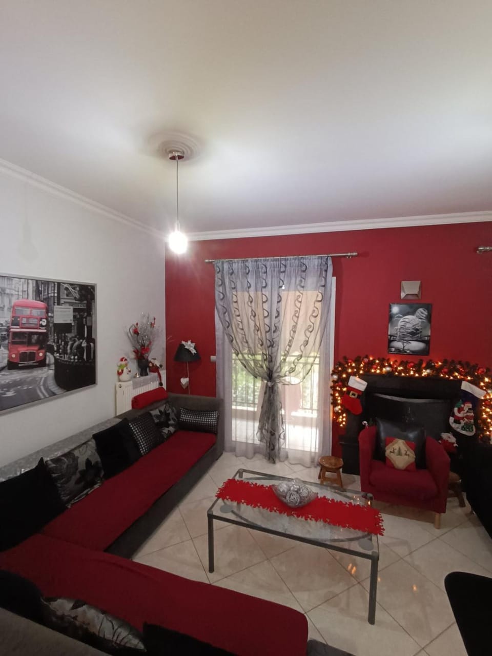 RnB Red&Black Apartment in Peloponnese, Western Greece and the Ionian