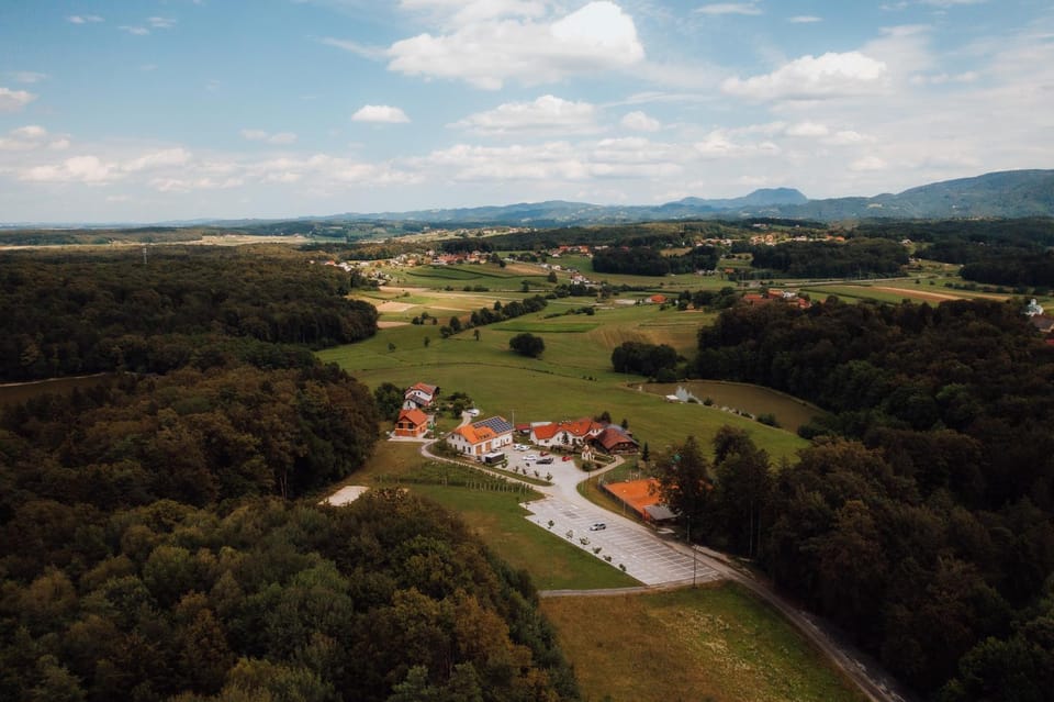 Natural landscape, Bird's eye view, Lake view