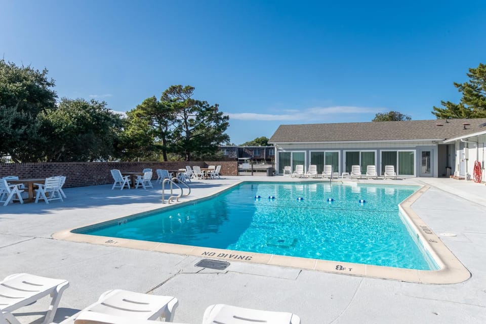 Angels Above - Nags Head, The Villas Condo, 2 Pools, Tennis, Pier, Open All Year, Flex Stays House in Nags Head