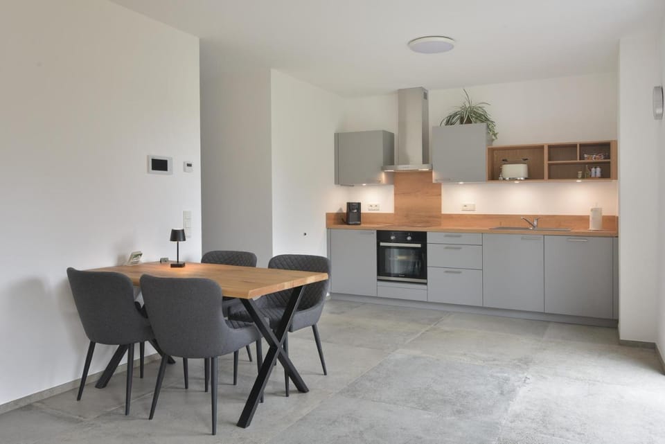 Kitchen or kitchenette, Dining area, oven