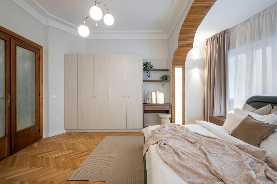 Bed, Photo of the whole room, Bedroom, wardrobe