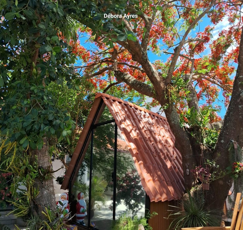 Chalé Ecológico para 2 pessoas Nature lodge in Bombinhas