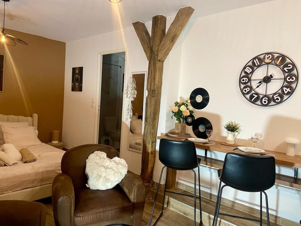 Studio Cosy dans les granges d un château accès spa Apartment in Bourgogne-Franche-Comté