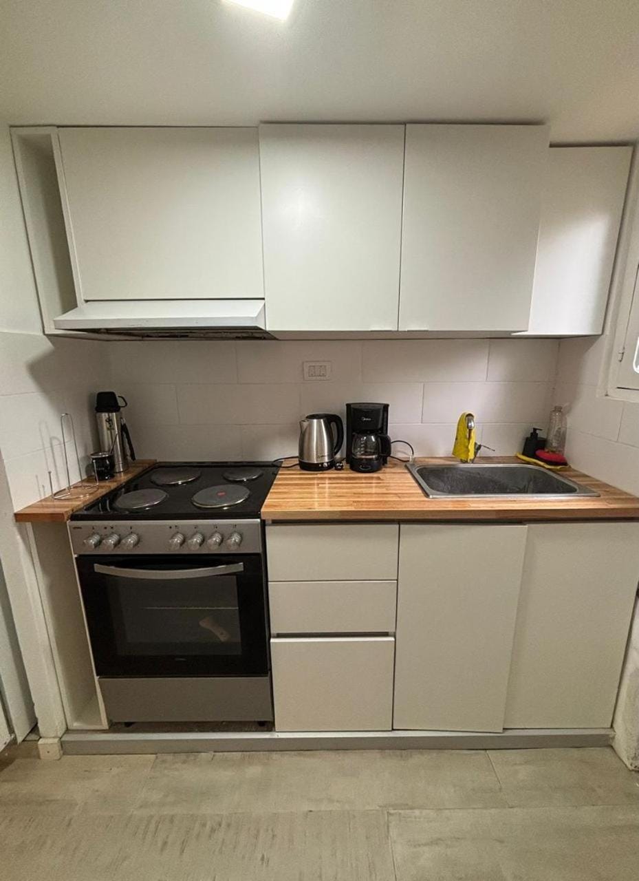 Coffee/tea facilities, Kitchen or kitchenette, minibar, stove, toaster