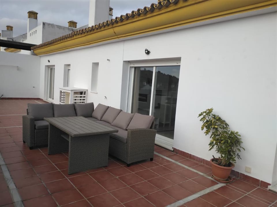 Patio, Day, View (from property/room), Balcony/Terrace, Living room, Seating area