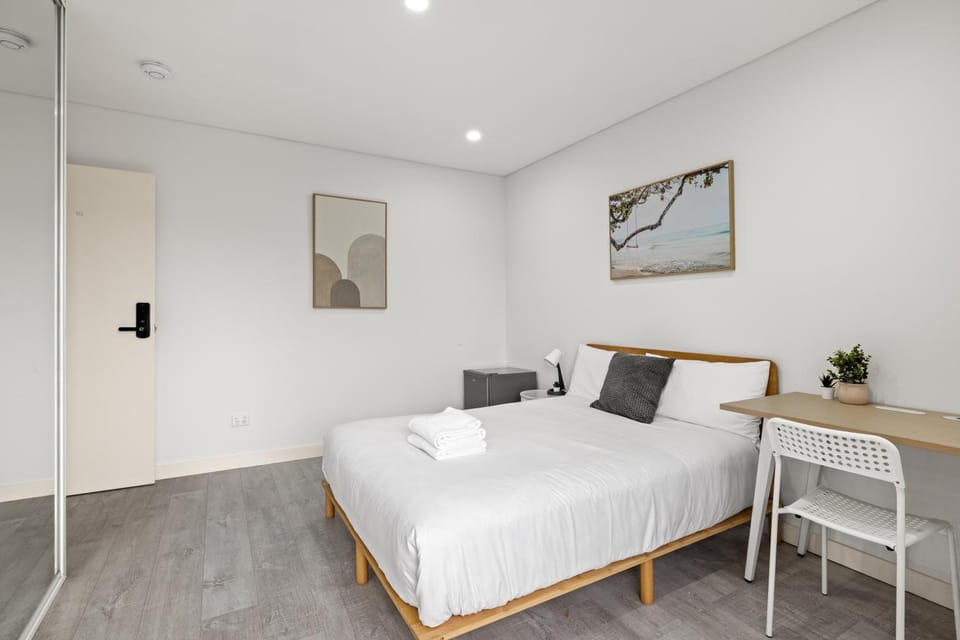 Sleek & Comfortable Double Room at Revesby with Shared Amenities House in Sydney