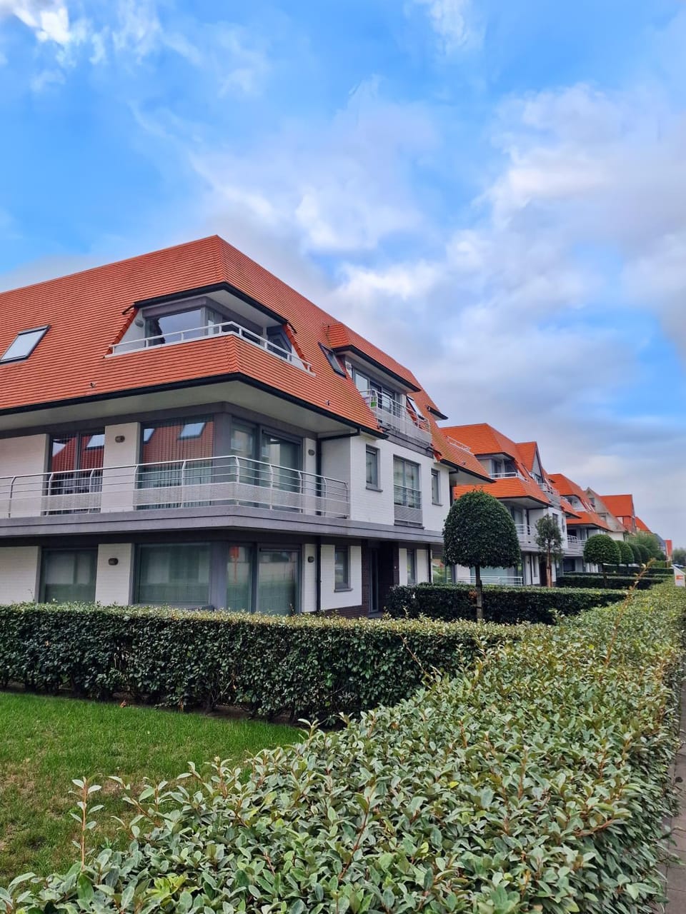 Property building, Garden view