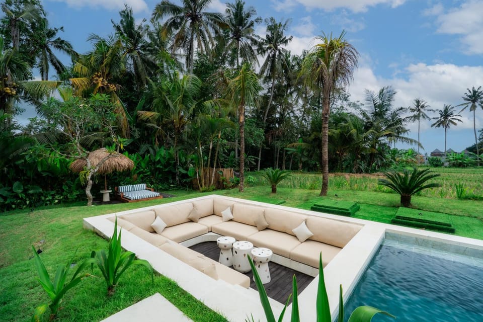 Garden, Seating area, Garden view, Pool view, Swimming pool, sunbed