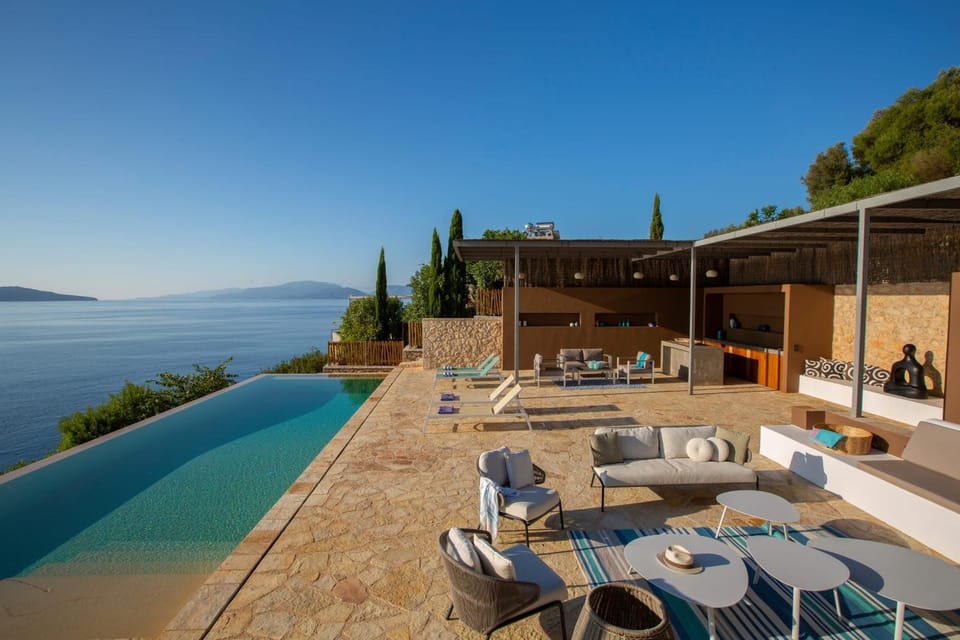 Villa Arkoudaki Luxurious Escape with Infinity Pool & Sea Access Villa in Peloponnese, Western Greece and the Ionian