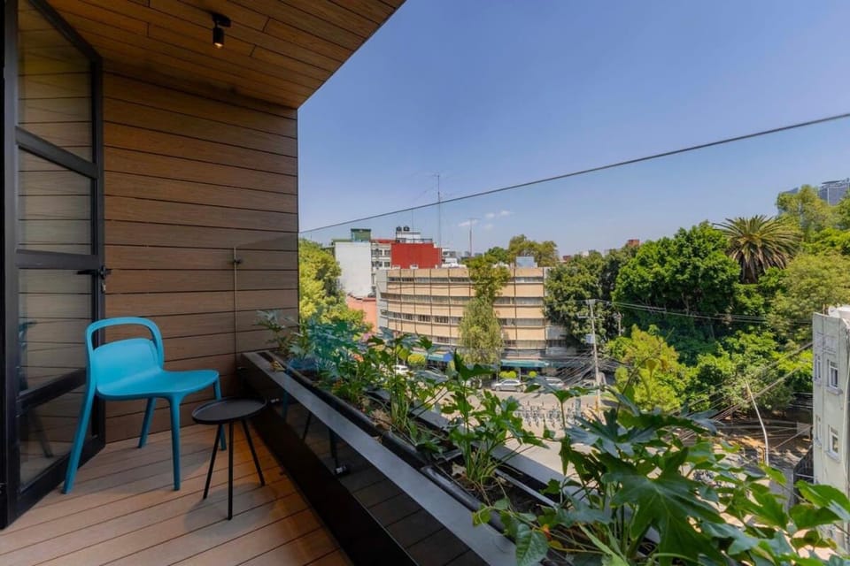 Capitalia Terrace Rooftop Jacuzzi Apartment in Mexico City