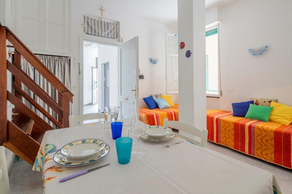 Living room, kitchen