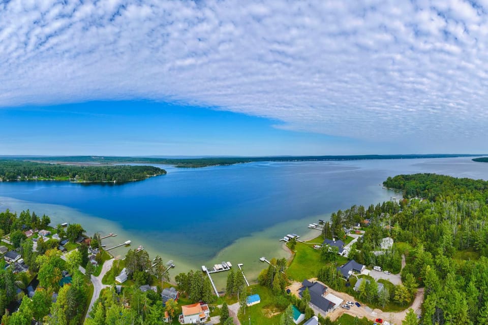 Pet Friendly Mullett Lake Cabin w/ Dock! Cabin in Michigan