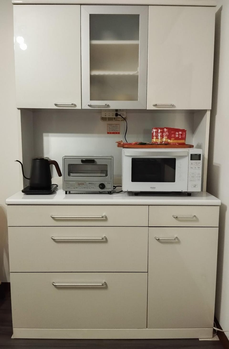 microwave, toaster