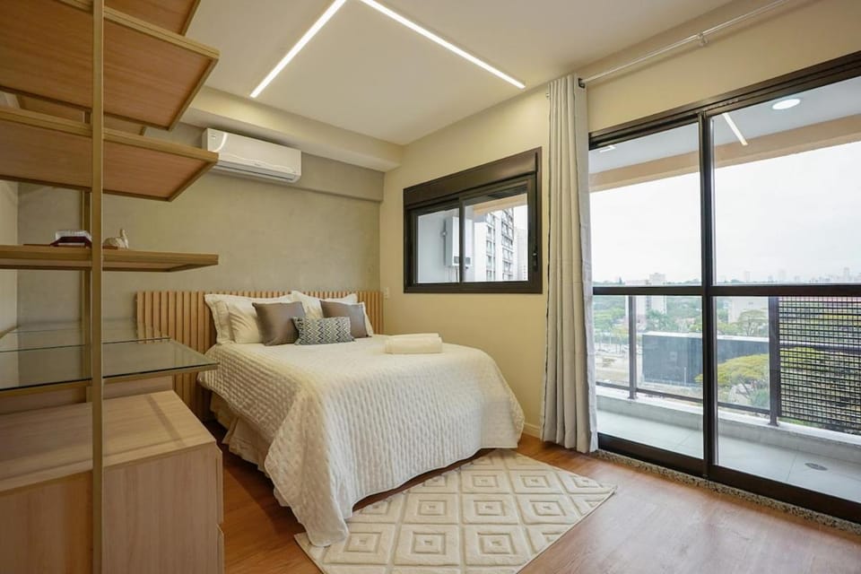 SB 1006 · Studio c/ Varanda - Metro Brooklin e Shop Morumbi Apartment in Sao Paulo City