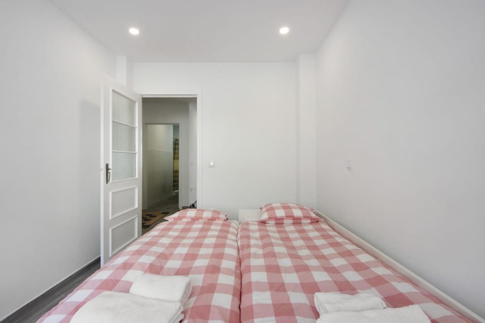 Property building, Living room, Bedroom