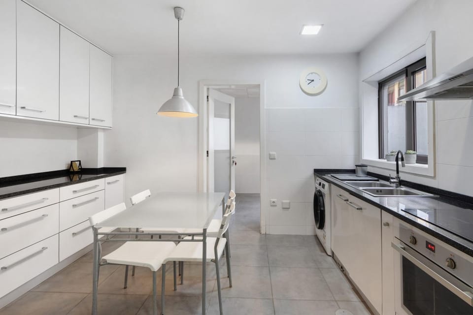 Kitchen or kitchenette, Living room
