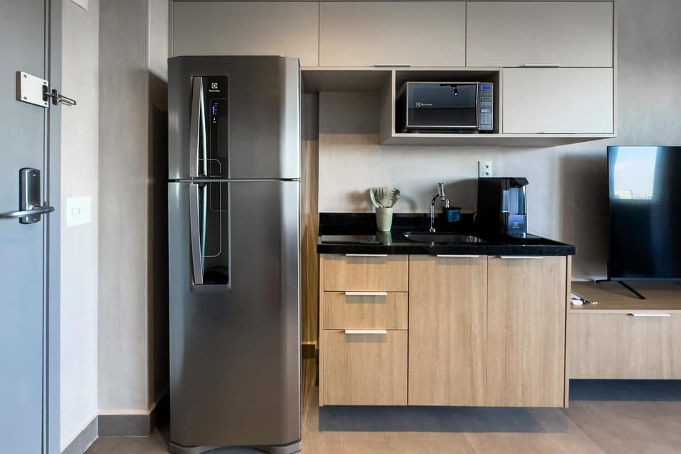 Studio moderno e funcional VN Capote Valente Apartment in Sao Paulo City