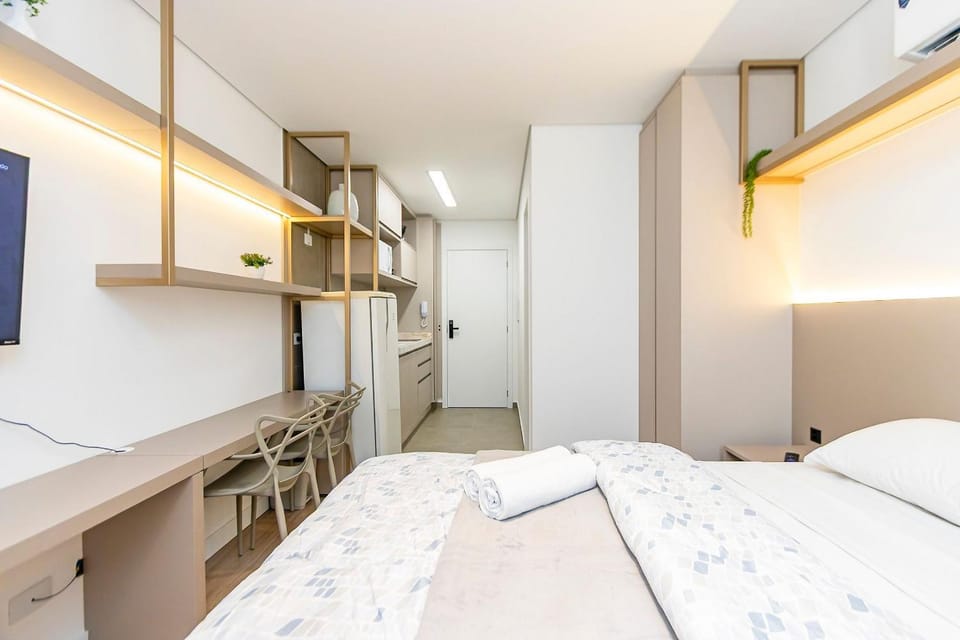 Studio Ensolarado em Região Tranquila - EIX0407 Apartment in Curitiba