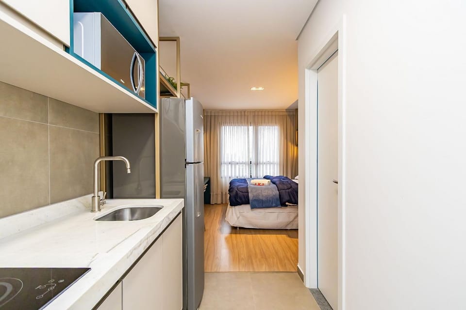 Studio Completo em Região Tranquila - EIX0502 Apartment in Curitiba