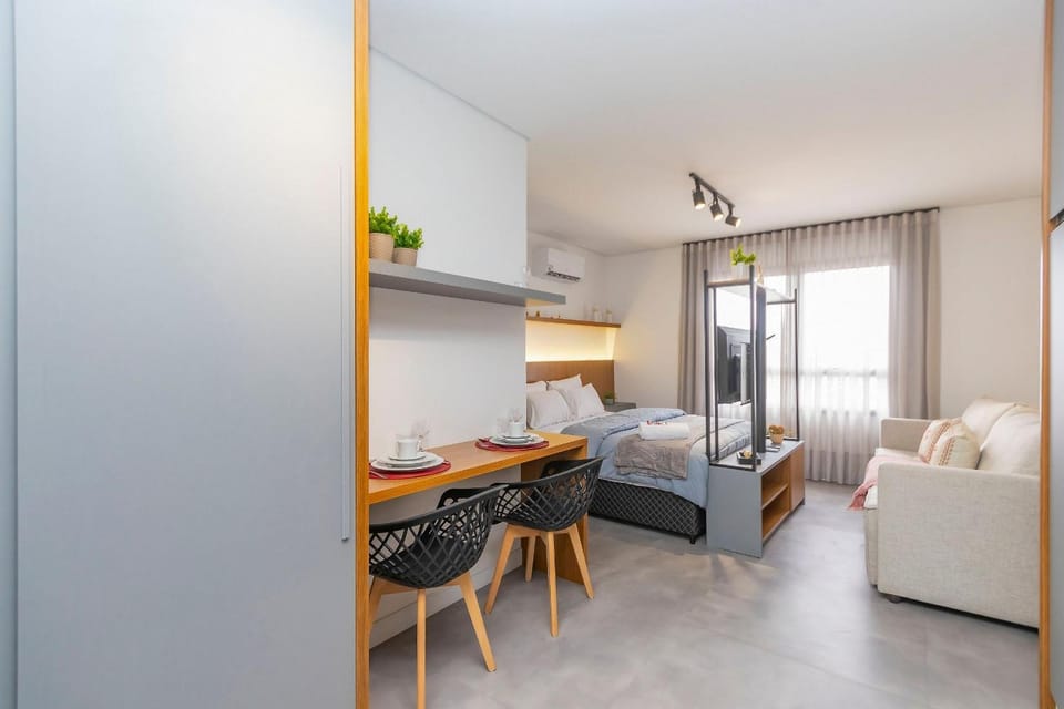 Studio Completo para 5 Pessoas Com Garagem-EIX0505 Apartment in Curitiba