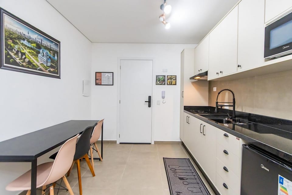 Studio Completo com Cama Auxiliar e Vaga - EIX0808 Apartment in Curitiba
