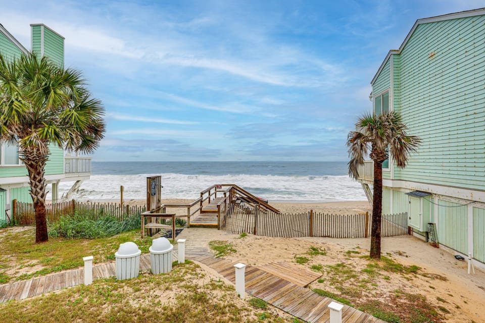 Poolside Fun + Oceanfront Bliss: Kure Beach Haven! House in Kure Beach