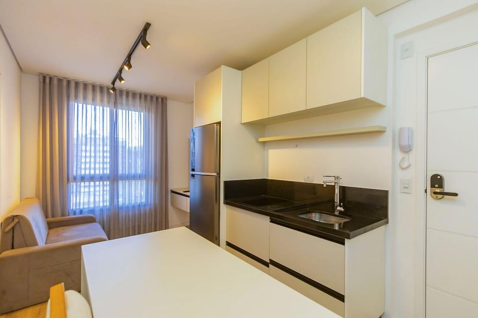 Apartamento de 1 Quarto Com Vaga - FAI0902 Apartment in Curitiba