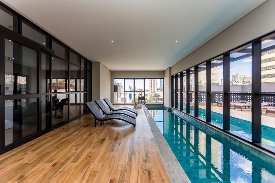 Studio Completo em Condomínio com Piscina IBI0710 Apartment in Curitiba