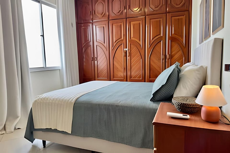 Bed, Photo of the whole room, Decorative detail, Bedroom, wardrobe, air conditioner