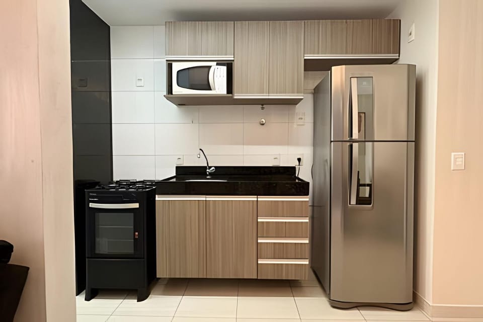 Kitchen or kitchenette, oven, stove