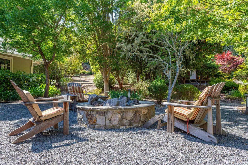 10 Acre Estate with Views Teahouse and Pickleball Court House in Occidental
