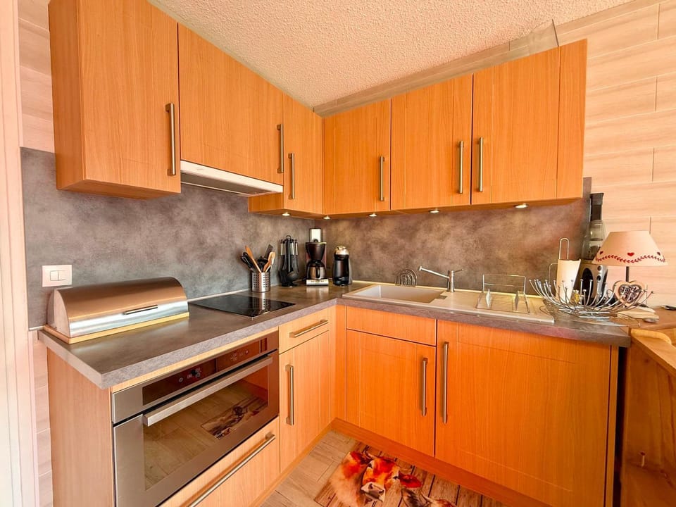 Studio lumineux avec balcon Sud, 4 pers - FR-1-505-236 Apartment in Notre-Dame-de-Bellecombe