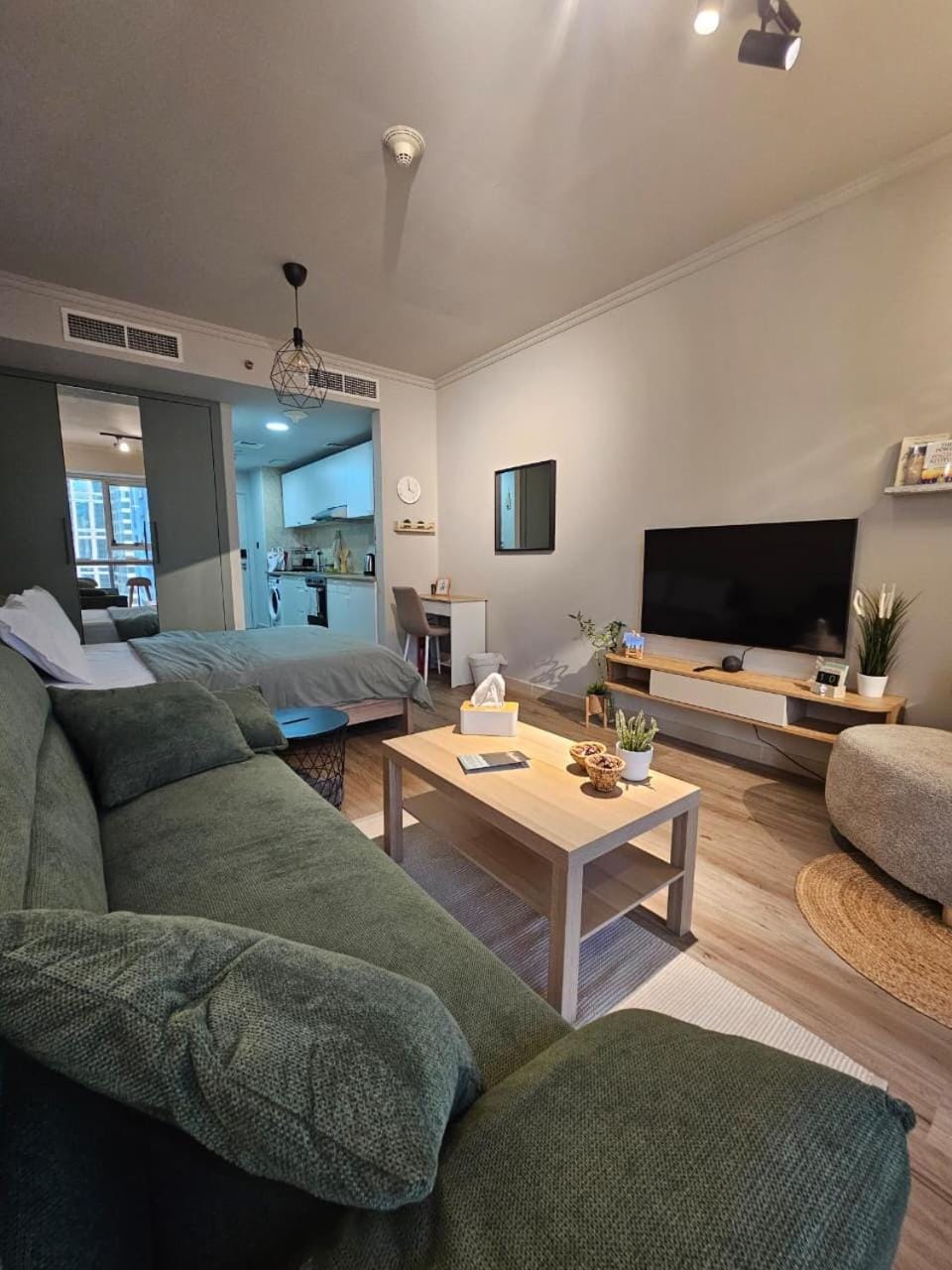 Living room, Bedroom