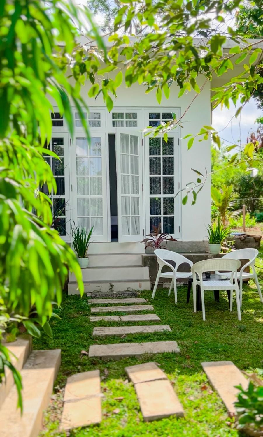 Property building, Spring, Garden, Garden view