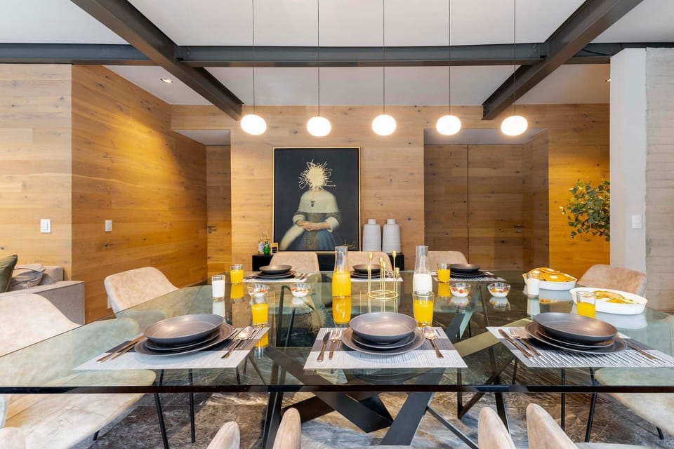 Artful Living in Polanco 3BR w Fast Wifi Apartment in Mexico City