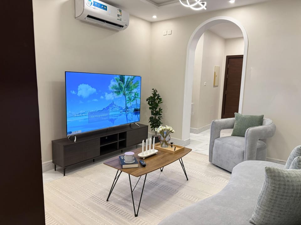 Communal lounge/ TV room, TV and multimedia, Living room, Seating area, Evening entertainment, air conditioner