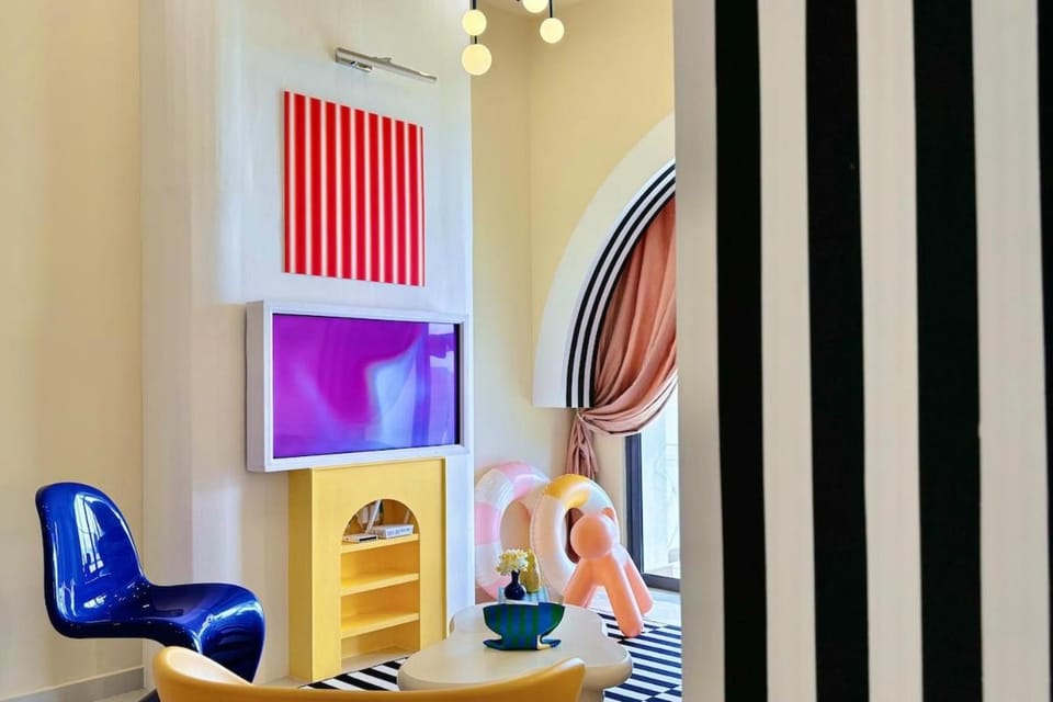 Dooga Ins-Retro Dreamland Seaview Bathtub by Doogahome Homestay Apartment in Johor Bahru