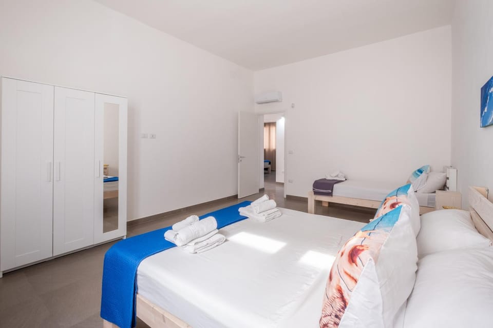 Property building, Living room, Bedroom