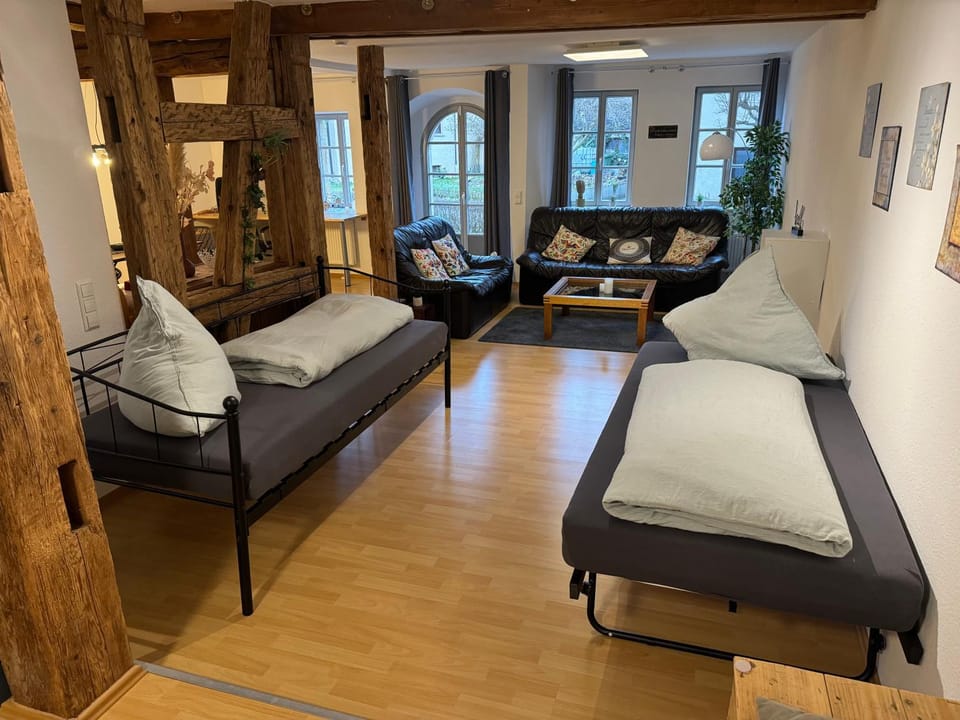 Living room, Bedroom