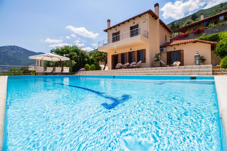 Property building, Natural landscape, Swimming pool